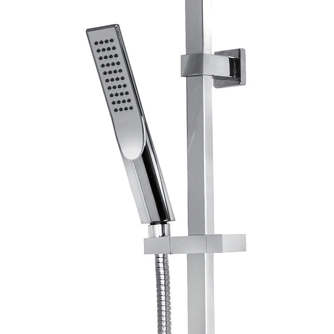 Bristan Trapeze Thermostatic Shower with Rigid Riser Feature Large Image