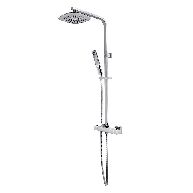 Bristan Trapeze Thermostatic Shower with Rigid Riser Large Image
