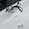 Bristan Trinity 2 Basin Mixer with Pop-Up Waste Chrome - TY2-BAS-C  Profile Large Image