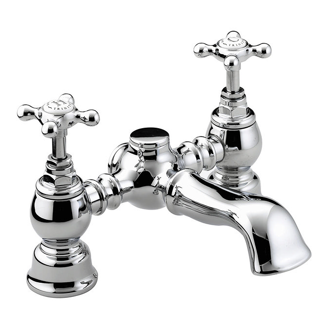 Bristan Trinity Traditional Bath Filler - Chrome - TY-BF-C Large Image