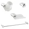 Bristan Twist Bathroom Accessories Package Large Image