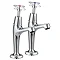 Bristan - Value Crosshead High Neck Pillar Taps - VAX-HNK-C Large Image