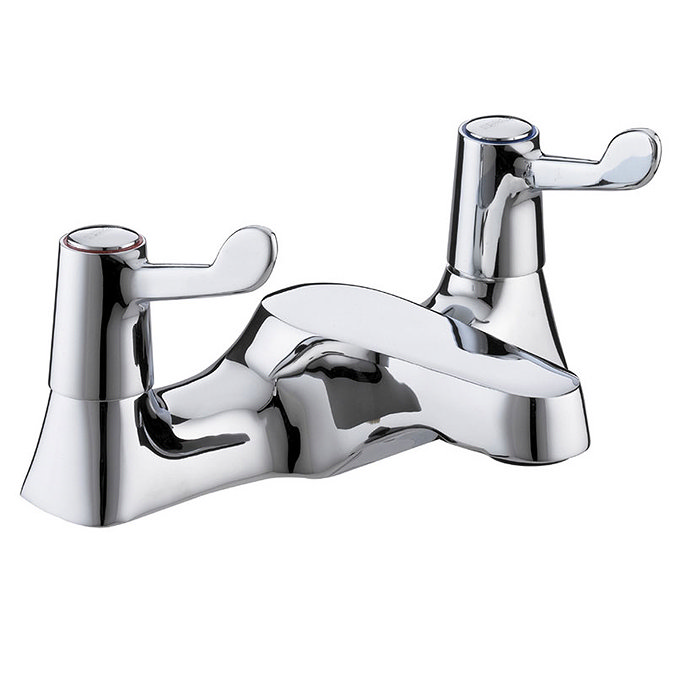 Bristan - Value Lever Bath Filler - Chrome Plated w/ Ceramic Disc Valves - VAL-BF-C-CD Large Image