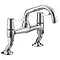 Bristan - Value Lever Pillar Bridge Kitchen Sink Mixer - VAL-PSNK-C-CD Large Image