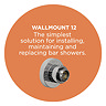 Bristan Vertico Thermostatic Exposed Bar Shower with Rigid Riser - Chrome - VR-SHXDIVFF-C  Profile Large Image