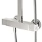 Bristan Vertico Thermostatic Exposed Bar Shower with Rigid Riser - Chrome - VR-SHXDIVFF-C  additional Large Image