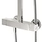 Bristan Vertico Thermostatic Exposed Bar Shower with Rigid Riser - Chrome - VR-SHXDIVFF-C additional Large Image