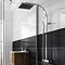 Bristan Waterfall Exposed Shower with Rigid Riser and Handset Chrome - 212415 Profile Large Image