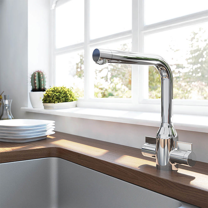Bristan - Wine Easy Fit Monobloc Kitchen Sink Mixer - WIN-EFSNK-C Feature Large Image