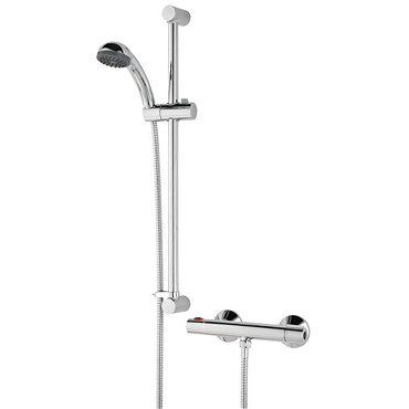 Bristan - Zing Cool Touch Thermostatic Bar Valve with Adjustable Riser Kit - ZI-SHXSMCT-C  Profile Large Image