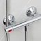 Bristan Zing Safe Touch Thermostatic Bar Valve Inc. Riser + Multifunction Handset - ZI-SHXMMCT-C Pr