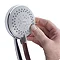 Bristan Zing Safe Touch Thermostatic Bar Valve Inc. Riser + Multifunction Handset - ZI-SHXMMCT-C St