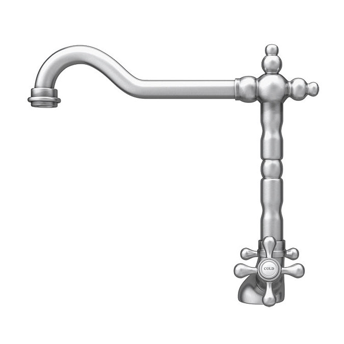 Britannia Classic Mono Sink Mixer - Brushed Nickel  Standard Large Image