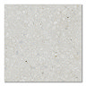 Brito White Terrazzo Effect Large Format Outdoor Floor Tiles - 1000 x 1000mm