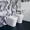 Britton Bathrooms - Fine S40 Back to Wall Bidet - 40.1972  Feature Large Image