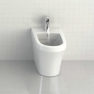 Britton Bathrooms - Fine S40 Back to Wall Bidet - 40.1972 Profile Large Image