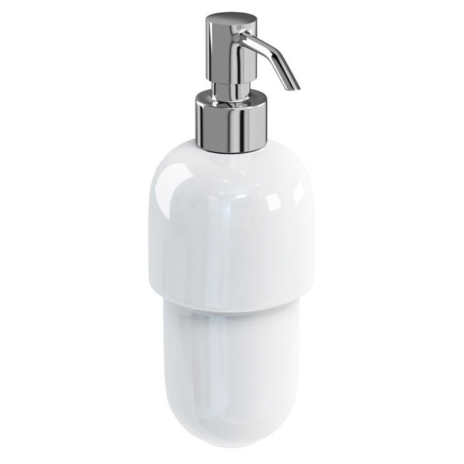 Britton Bathrooms - Ceramic Soap Dispenser - BR3 Large Image