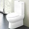 Britton Bathrooms - Compact Close Coupled Toilet & Soft Close Seat  Standard Large Image