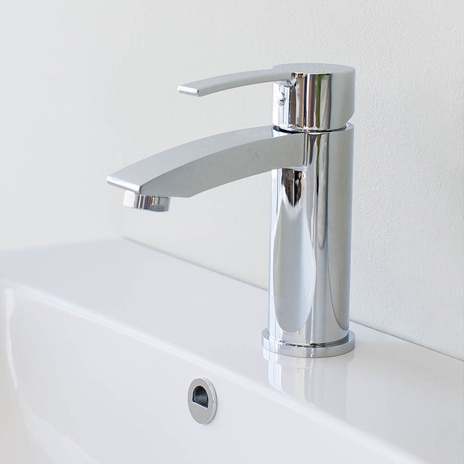 Britton Bathrooms - Crystal basin mixer with pop up waste - CTA2  Feature Large Image