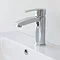 Britton Bathrooms - Crystal basin mixer with pop up waste - CTA2  Feature Large Image