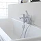 Britton Bathrooms - Crystal bath shower mixer - CTA7  Feature Large Image
