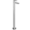 Britton Bathrooms - Crystal floor standing single lever bath filler - CTA5 & W24 Large Image