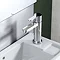 Britton Bathrooms - Crystal mini basin mixer without pop up waste - CTA8 Profile Large Image