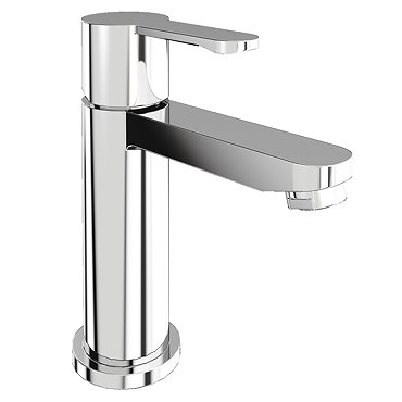 Britton Bathrooms - Crystal mini basin mixer without pop up waste - CTA8 Profile Large Image