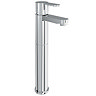 Britton Bathrooms - Crystal tall basin mixer without pop up waste - CTA3 Large Image