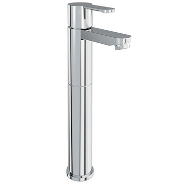 Britton Bathrooms - Crystal tall basin mixer without pop up waste - CTA3 Profile Large Image