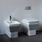 Britton Bathrooms - Cube S20 Back to Wall Bidet - 20.1953 Profile Large Image