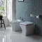 Britton Bathrooms - Cube S20 Back to Wall Bidet - 20.1953  Feature Large Image