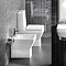 Britton Bathrooms - Cube S20 Back to Wall Bidet - 20.1953  additional Large Image
