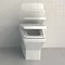 Britton Bathrooms - Cube S20 Back to wall WC with Soft Close Seat Profile Large Image