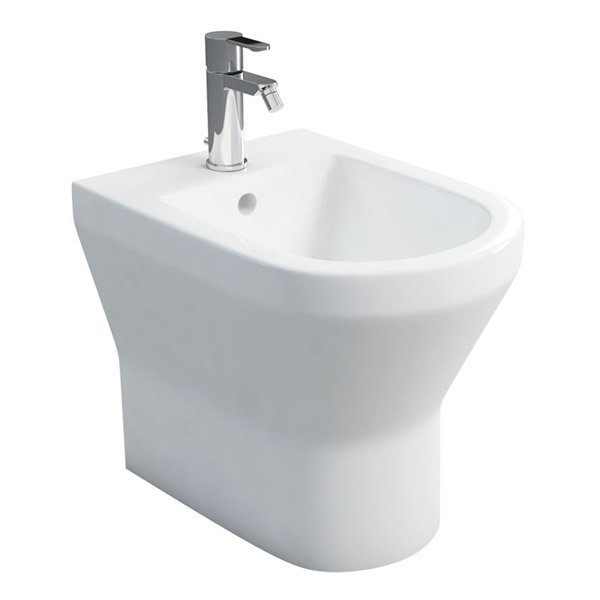 Britton Bathrooms - Curve Back to Wall Bidet - 30.1964 Large Image