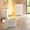 Britton Bathrooms - Curve Back to wall WC with soft close seat Standard Large Image