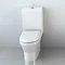 Britton Bathrooms - Curve S30 Close Coupled WC with Cistern & Soft Close Seat (Open Back) Profile La