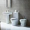 Britton Bathrooms - Curve S30 Close Coupled Toilet with Cistern & Soft Close Seat (Back to Wall) Standard Large Image