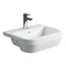 Britton Bathrooms - Curve S30 Semi Recessed basin 55cm - 30.1965 Large Image