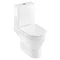 Britton Bathrooms Curve2 Rimless Close Coupled Toilet + Soft Close Seat Large Image