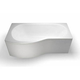 Cleargreen - EcoRound 1700mm Shower Bath - Left or Right Hand Option Medium Image