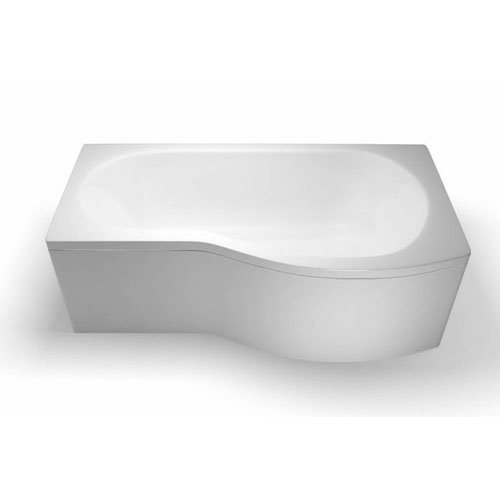 Cleargreen - EcoRound 1700mm Shower Bath - Right Hand Large Image