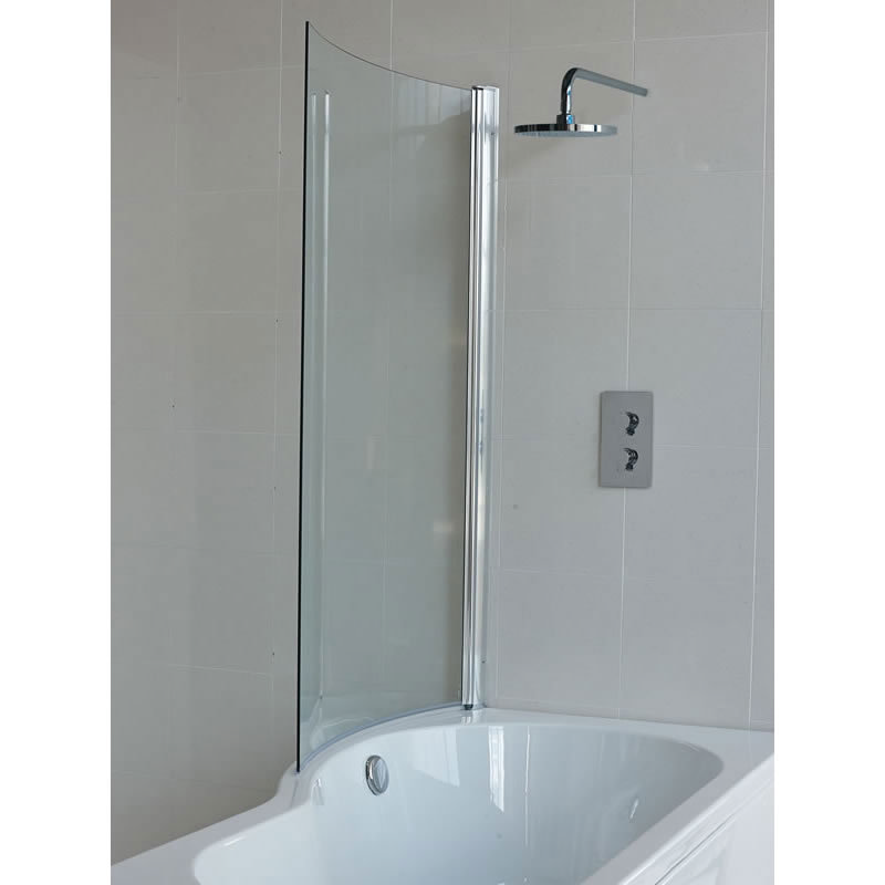 Britton Bathrooms - EcoRound Bathscreen - BS7 Large Image