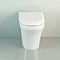 Britton Bathrooms Fine S40 Back to Wall WC with Soft Close Seat Large Image