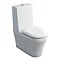 Britton Bathrooms - Fine S40 Close Coupled Toilet with One Piece Cistern & Soft Close Seat Large Ima