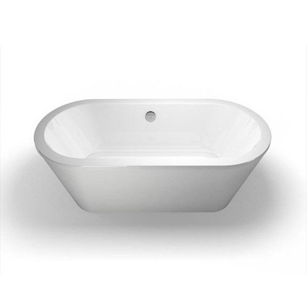 Cleargreen - Freestark Double Ended Freestanding Bath & Surround - 1740 x 800mm Feature Large Image