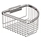 Britton Bathrooms - Large Deep Corner Wire Basket Large Image