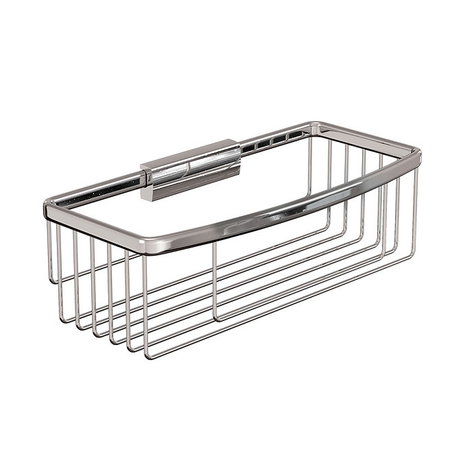 Britton Bathrooms - Large Deep Rectangular Wire Basket Large Image