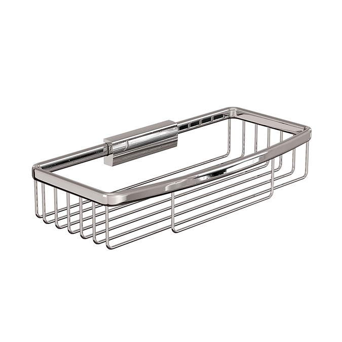 Britton Bathrooms - Large Rectangular Wire Basket Large Image