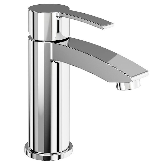 Britton Bathrooms - Sapphire basin mixer without pop up waste - CTA9 Large Image